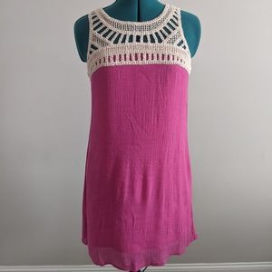 Magenta summer dress